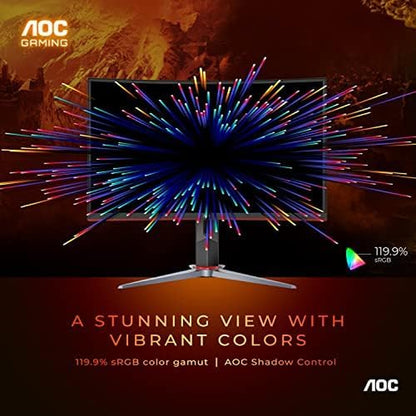 C27G2Z 27" Curved Frameless Ultra-Fast Gaming Monitor, FHD 1080P, 0.5Ms 240Hz, Freesync, 2X HDMI 2.0, 1X Display Port, Height Adjustable, Xbox PS5 Switch Ready, 3-Year Zero-Bright-Dot